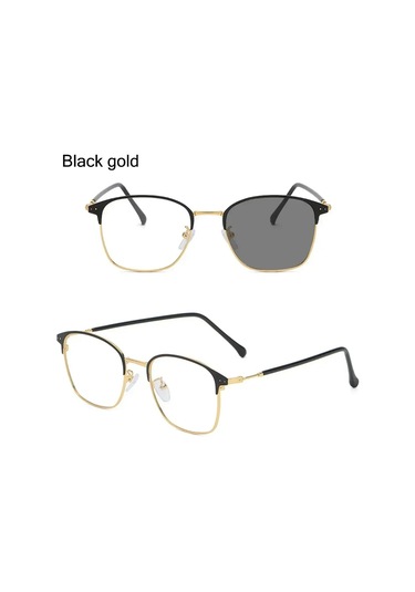 Dıxsg Fotokromik Polarize Güneş Gözlüğü - Anti Mavi Işık, Kare Bukalemun, Kadın/erkek, Sürüş Gözlüğümultı58 Beyaz