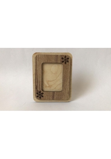 Ahşap Işlemeli Dekoratif Vesikalık Resim Çerçevesi (518107000)