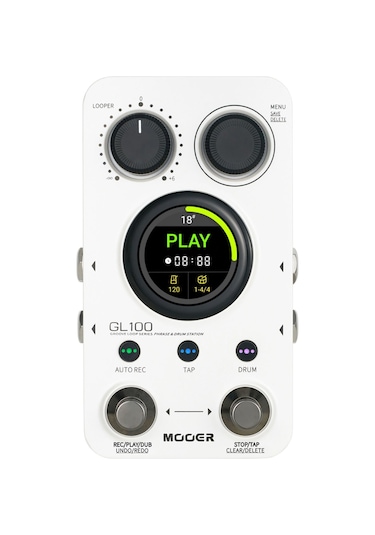 Mooer Gl100 Groove Loop + Phrase + Drum Pedalı
