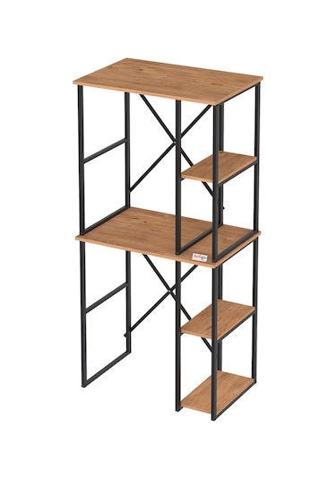 Bofigo Çamaşır Makinesi Dolabı Kurutma Makinesi Dolabı Metal Banyo Dolabı Mısra Çam