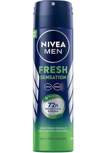 Nıvea Men Fresh Sensation Spray 150 Ml X 5 Adet