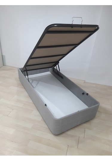 Bengimobilya Baza Standart Silinir Model Metal Çelik Fırın Boya 90*190 El Yap