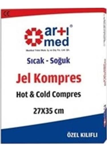 Artımed Özel Kılıflı Sıcak Soğuk Jel Kompres 27 X 35 Cm