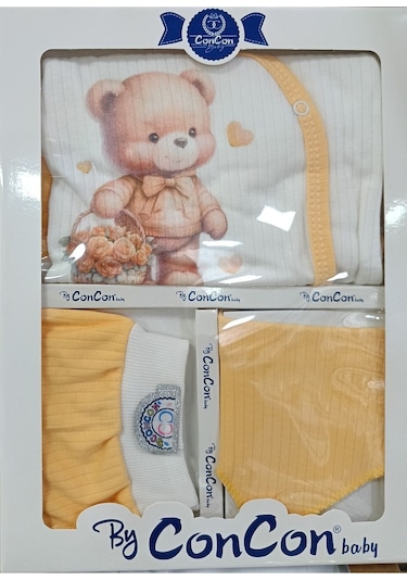By Concon Conconi Sari1 5 Li Zibin Seti Hastane Çikiş Seti Sarı