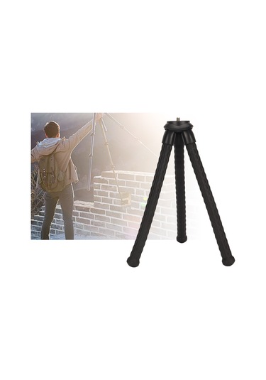 Kangvka Mini Esnek Tripod: Gizli Telefon Tutucu Ve Soğuk Ayaklı, 180 Dönen Top Kafa İle Fotoğraf Makinesi Ve Telefon Uyumlu