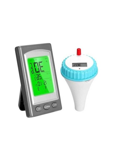 Trendooze Kablosuz İç/dış Mekan Sıcaklık Ve Su Termometre, Havuz/spa Uygun