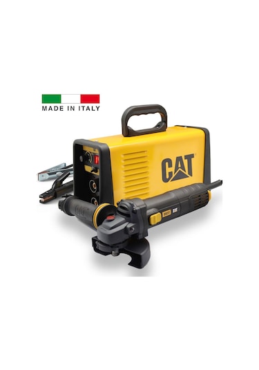 Cat Dz201t 200 Amper Tıg Lıft/mma Çanta Tipi Profesyonel Dijital İnverter Kaynak Makinesi Cat Dx37 Avuç Taşlama