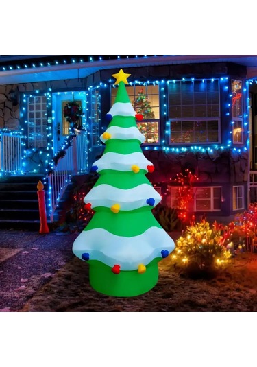 Şişme Çam Ağacı Dekor Süs Standart