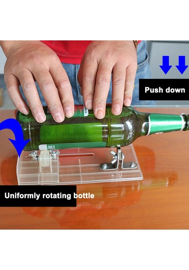 Yifomall Evrensel Cam Şişe Kesme Makinesi - 20-230mm Ayarlanabilir, Dayanıklı Karbür Bıçaklı Dıy Aleti