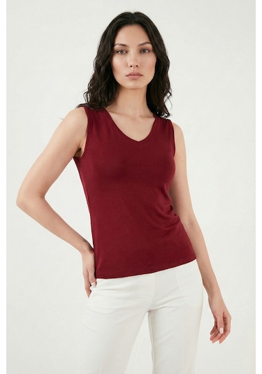 Lela Bayan Bluz 5864384 Bordo Bordo