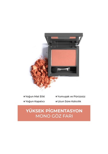 Alix Avien Göz Farı Mono Eyeshadow 102 Soft Apricot 3,2 G
