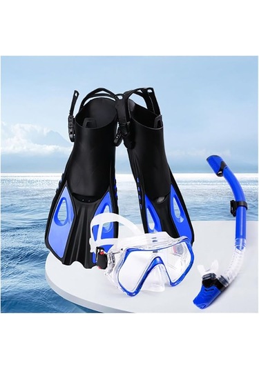 Monozone Yetişkinler İçin Şnorkel Takımı 3parça Set,dalış Gözlüğü