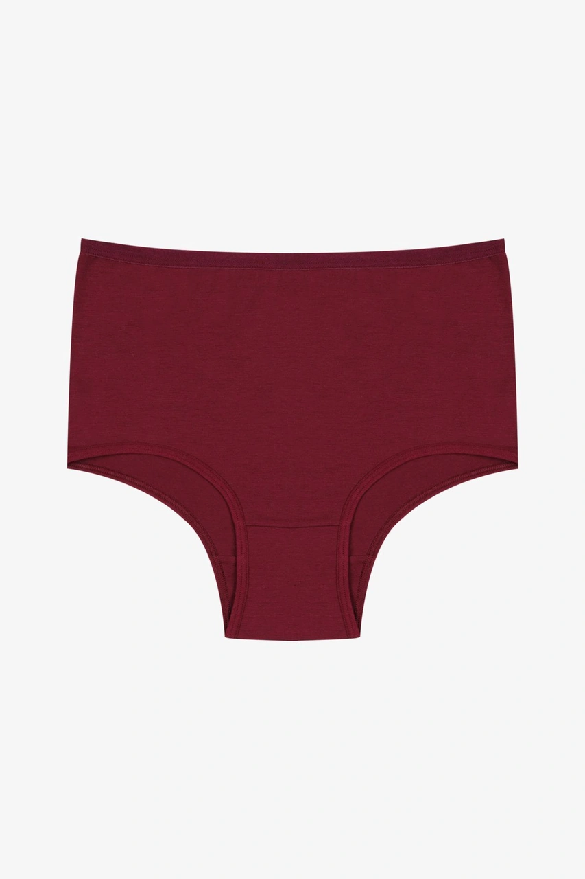 Kadın 5'li Likralı Ekstra Yüksek Bel Külot Ko5305ktl İndigo