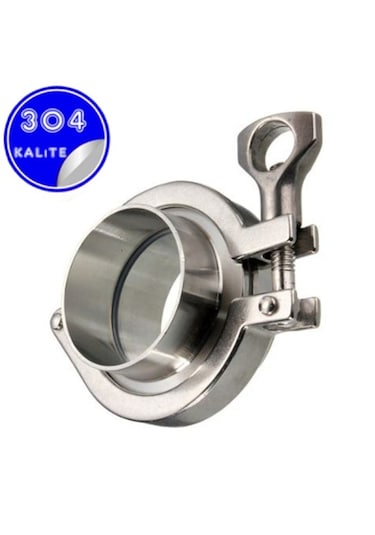 Paslanmaz Çelik Ferrule Set Klemp Kelepçe 129 Mm
