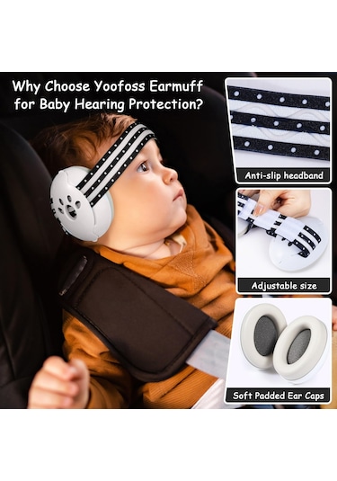 Sones Kafa Bandı Tipi Uyku Ses Geçirmez Gürültü Geçirmez Bebek Kulaklıkları Mavi+mavi