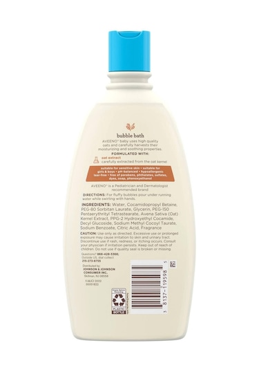 Aveeno Baby Sensitive Skin Banyo Köpüğü 568ML