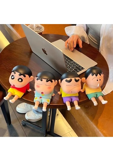 Singree Sevimli Crayon-chan Telefon Standı: Anime Figürlü Pratik Ve Şık Masa Dekoru