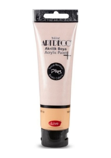 Plus Akrilik Boya 100ml Tüp 433 Toz Pembe 433 Tozpembe