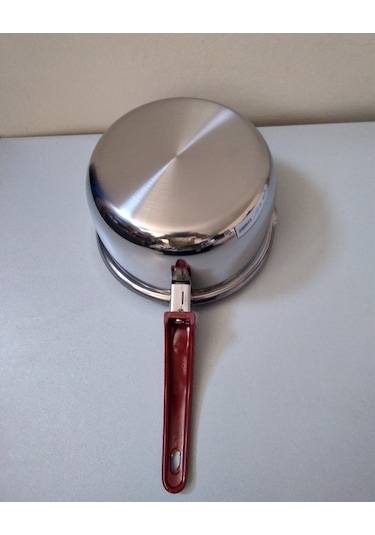 Kaçerola Paslanmaz Çelik Sos Tenceresi, Süt Kaynatma Cezvesi, Yum