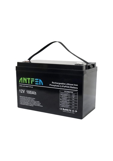 Antfea 12v100ah ABS Lityum Akü LiFePo4