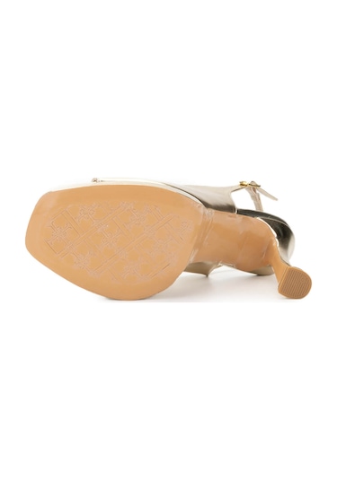 Tamer Tanca Kadın Vegan Dore Topuklu Ayakkabı 891 753 Bn Ayk Y25 Dore Dore