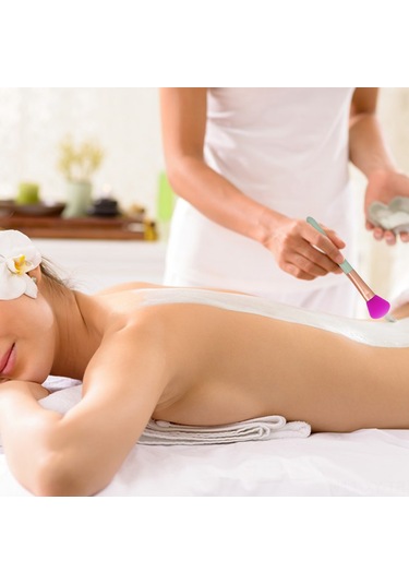 Shineyee 3 Adet Yumuşak Silikon Yüz Maskesi Fırçası - Hassas Ciltler İçin Nemlendirici & Vücut Losyonu Uygulayıcı