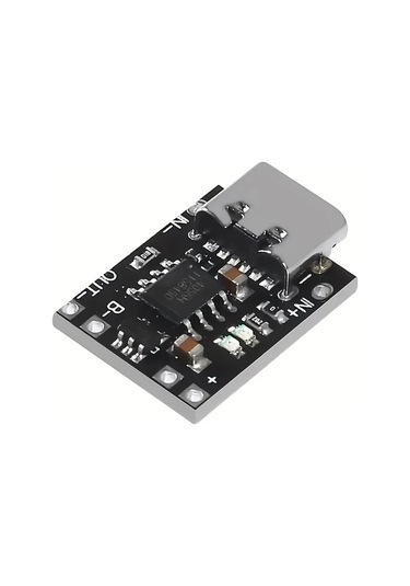 Lumaworld 10 Adet Tp4057 Usb-c Lityum Pil Şarj Kartı Led Göstergeli 3.7v Koruma