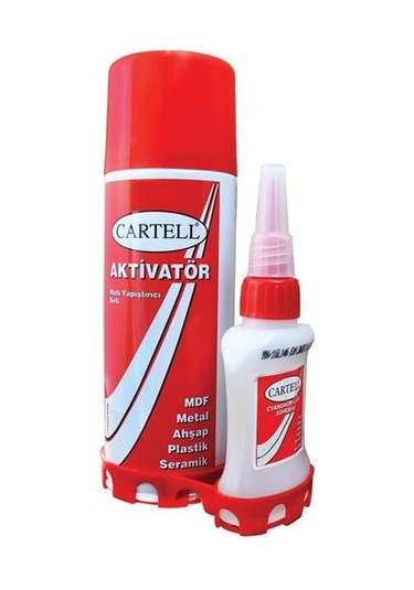 Cartell Hızlı Yapıştırıcı Seti 200 Ml