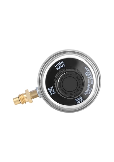 Kosona 1"-20 Unf Bağlantılı Çinko Alyazı Propana Regülatörü - Düşük Basınçlı, Kolay Kurulumlu, Barbekü Ve Kamp İçin 47600 Btu/hr