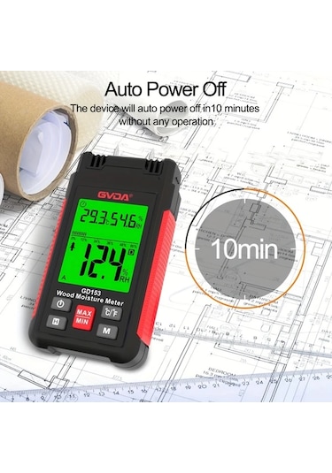 Motion003 Gd153 Gvda Dijital Ahsap Nem Olcer Cimento Nem Icerigi Dedektoru Higrometre Kereste Nem Tespiti Lcd Ekranli