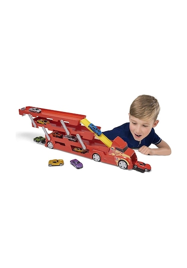 Teamsterz 3 Katlı Mega Tır Araba Taşıyıcı Transporter Oyun Seti