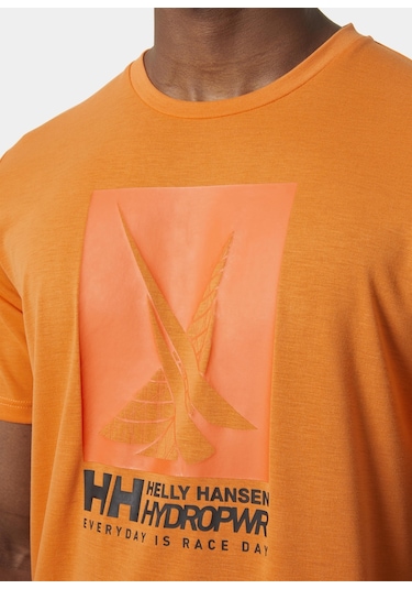 Helly Hansen Hp Race Graphic Erkek T-shirt-27975-turuncu Turuncu