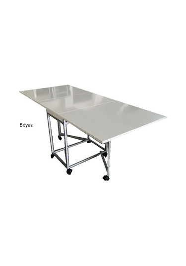 Leylekmobilya Katlanır 10 Kişilik Montajı Yapılmış Ahşap Yemek Masası Leylekmobilya Katlanır 10 Kişilik Montajı Yapılmış Ahşap Yemek Masası