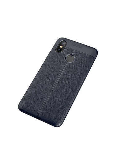 Xiaomi Mi Max 3 Kılıf Deri Tarzı Niss Silikon Case