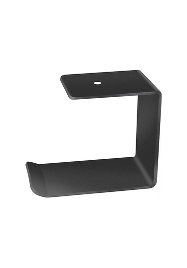 Sones 2 Adet Z5 Tamamen Alüminyum Alaşımlı Kulaklık Tutucu Askı Kancası Duvar Sergileme Rafı Siyah