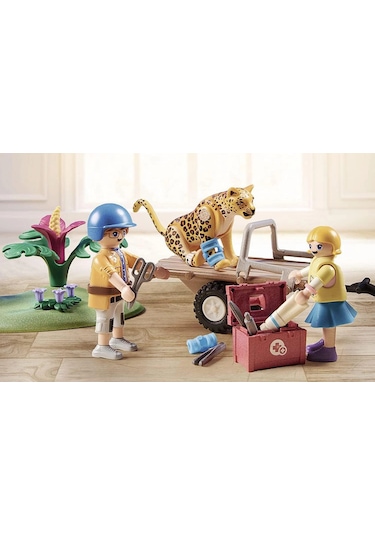 Playmobil Wiltopia Hayvan Kurtarma Aracı - 71011