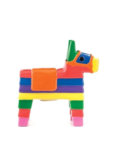 Kikkerland Coın Bank Pınata Çok Renkli Seramik Kumbara