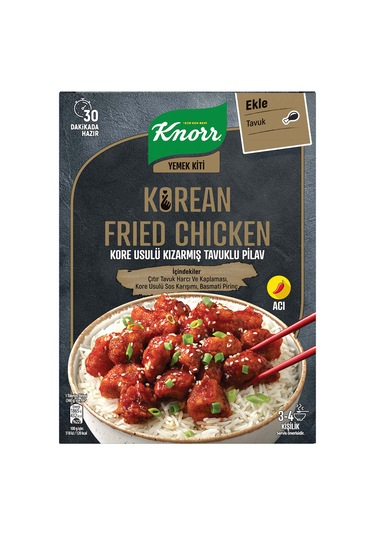 Knorr Yemek Kiti Kore Usülü Tavuklu Pilav 370 G