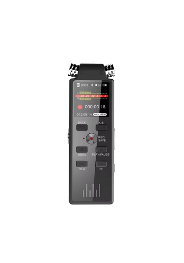 Ultratekno Kb50 32 Gb Premium Yeni Model Led Ekranlı Çift Mikrofonlu Profesyonel Ses Kayıt Cihazı Türkçe Menülü