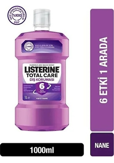 Listerine Ağız Bakım Suyu Total Care 1 L
