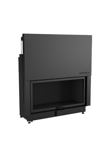Echa Tech Asansörlü Çelik Şömine Haznesi Düz 120 X 60 D