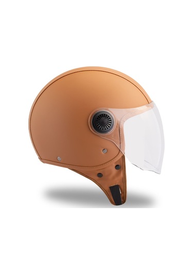 Leather Sand Kahverengi Açık Kask C2 Kahverengi