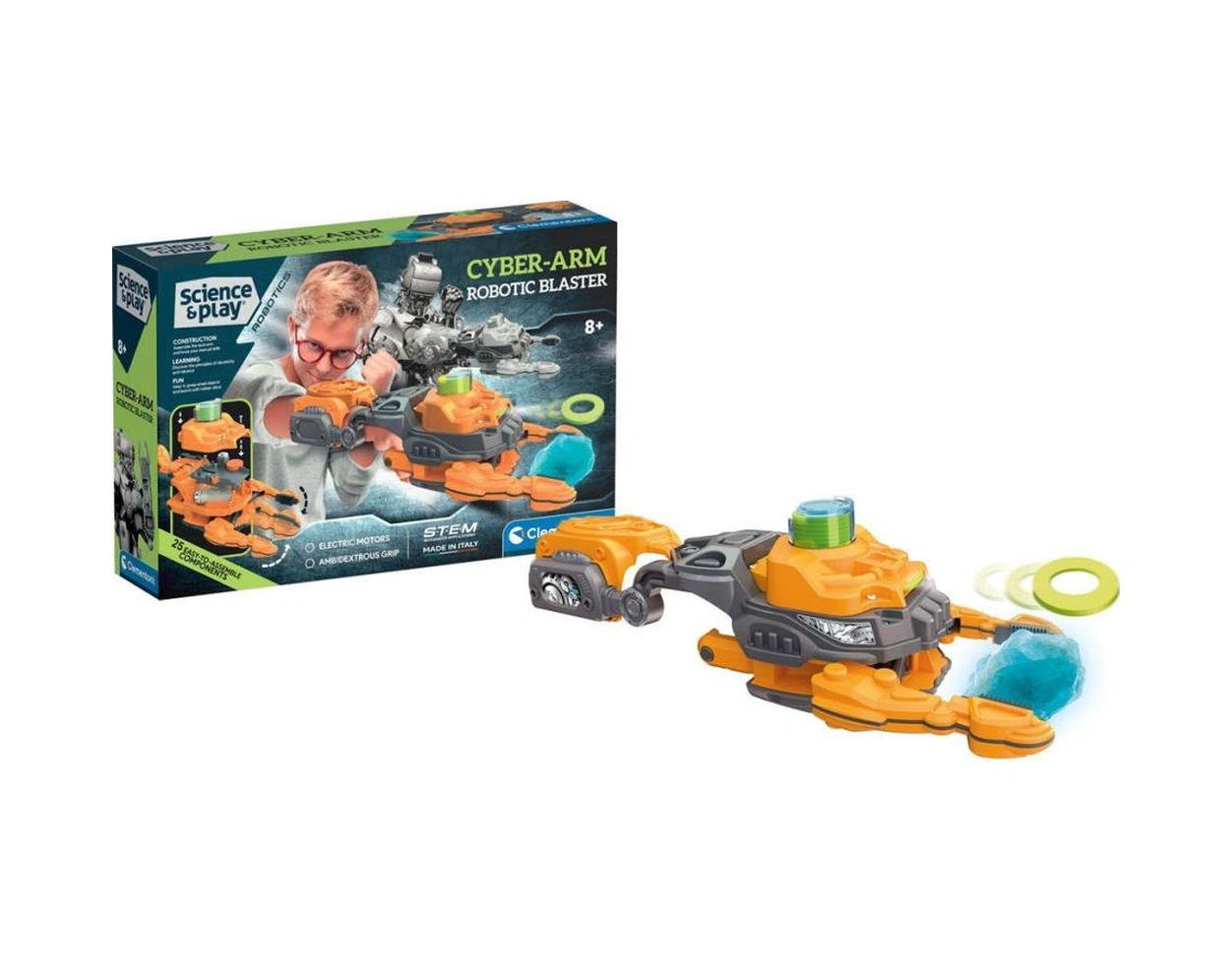 75086tr Robotik Laboratuvarı - Siber Robot Kol +8 Yaş