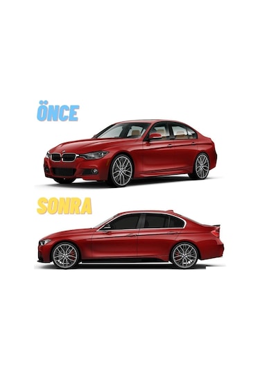 Bmw 3 Serisi F30 Krom Cam Çerçevesi Set 2012-2018 8 Parça