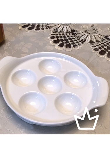 Adet Salyangoz Tabak Seramik Salyangoz Tabak Deniz Kabuğu Fırın Tepsisi Mutfak Gereçleri Diğer