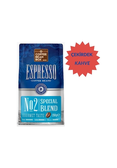 Special Blend Espresso Çekirdek Kahve 250 Gr Espresso