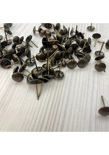 Keat Mobilya Çivileri 19x11, 100 Adet Bronz, Kırtasiye Çivileri 244364391 19