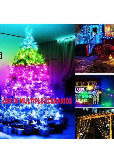 10m Rgb Usb Bluetooth Led Işık Yılbaşı Ağacı Işığı Dekor Lefi