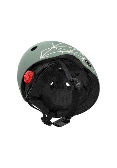 Scoot And Ride Lifestyle Bebek Kaskı Xxs-s Green Lines 181206-96562