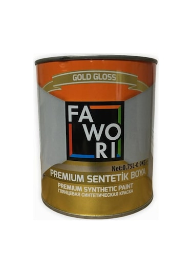 Fawori Premium Sentetik Yağltı Boya 1 Kg-Sütlü Kahve
